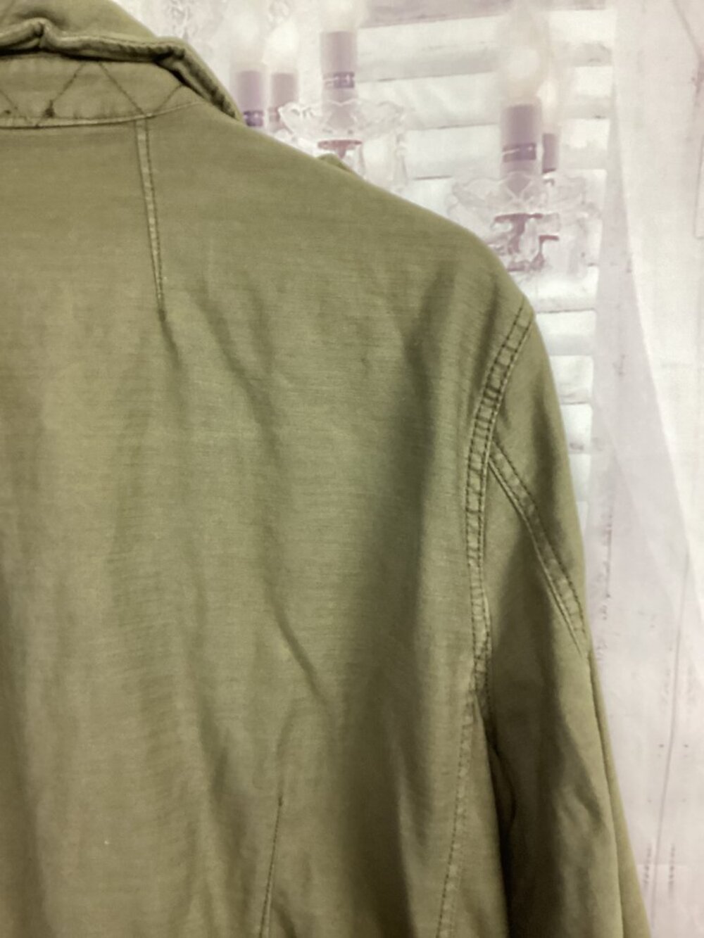 Free People Not Your Brothers Surplus Jacket Military Army‎ Cargo L - Picture 7 of 12